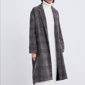 Zara Plaid coat